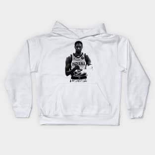 Tyrese Haliburton -- Pencil Draw Kids Hoodie